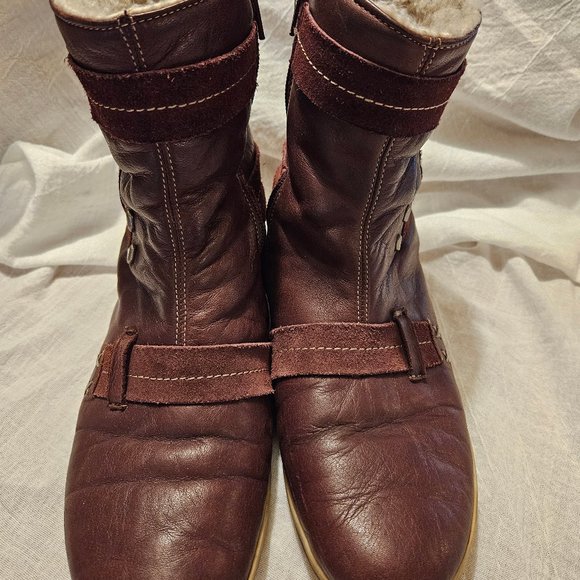 Cloud footwear Arlo leather boot wool lining - Picture 8 of 9